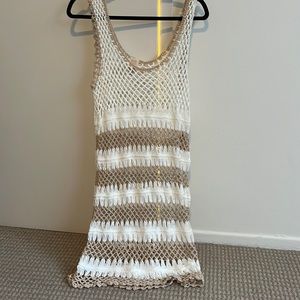 Surf Gypsy Crochet Beach Coverup Dress